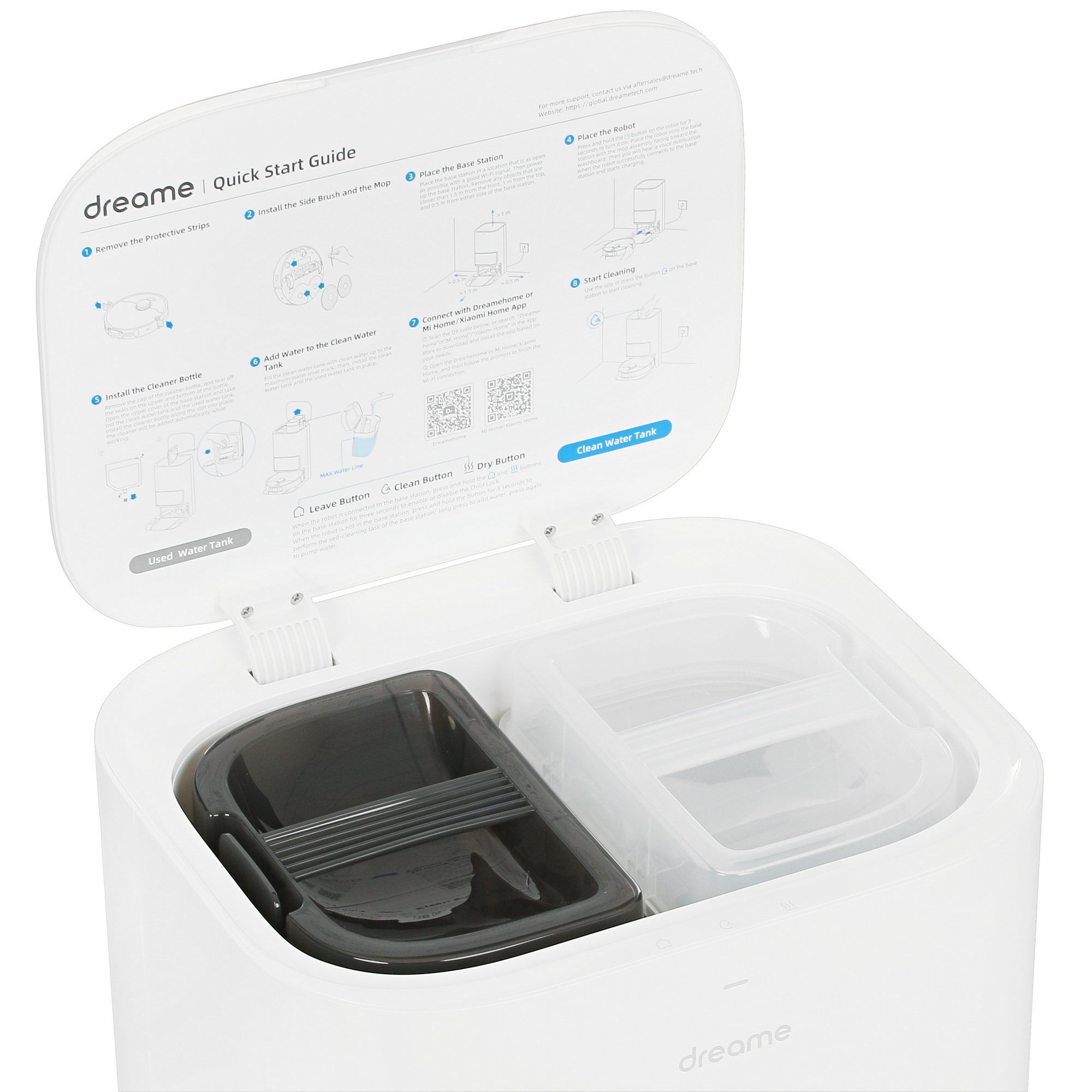 5406769 Робот-пылесос Dreame L10s Ultra белый STDN-0035873 - Вид №9