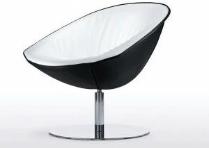 Kastel Поворотное кожаное кресло с подлокотниками