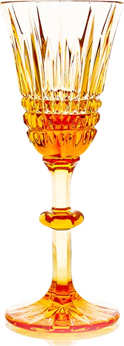 10634963 Гусевской Хрустальный Завод им. Мальцова Набор из 6 рюмок "Лилия" "Медовый спас" Хрусталь 