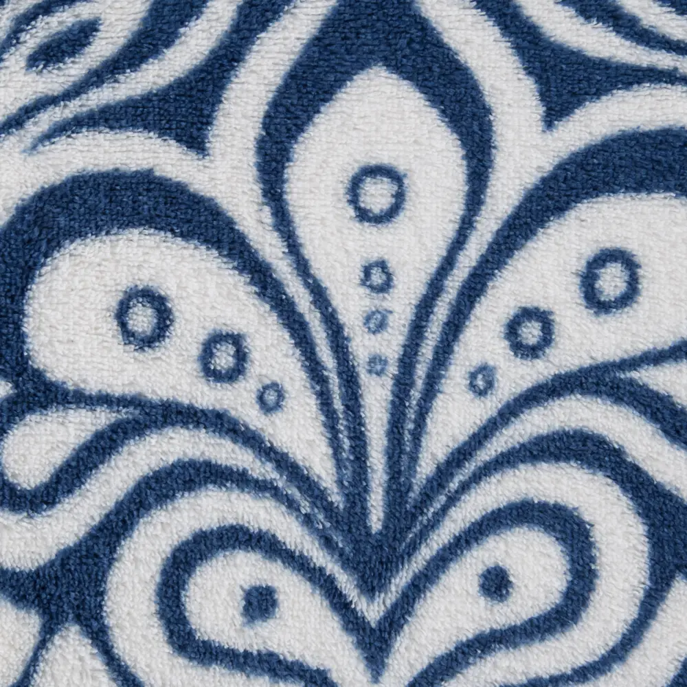 Плед «Версаль» 200х220 см микрофибра цвет синий BELEZZA STLM-2071545 - Вид №2