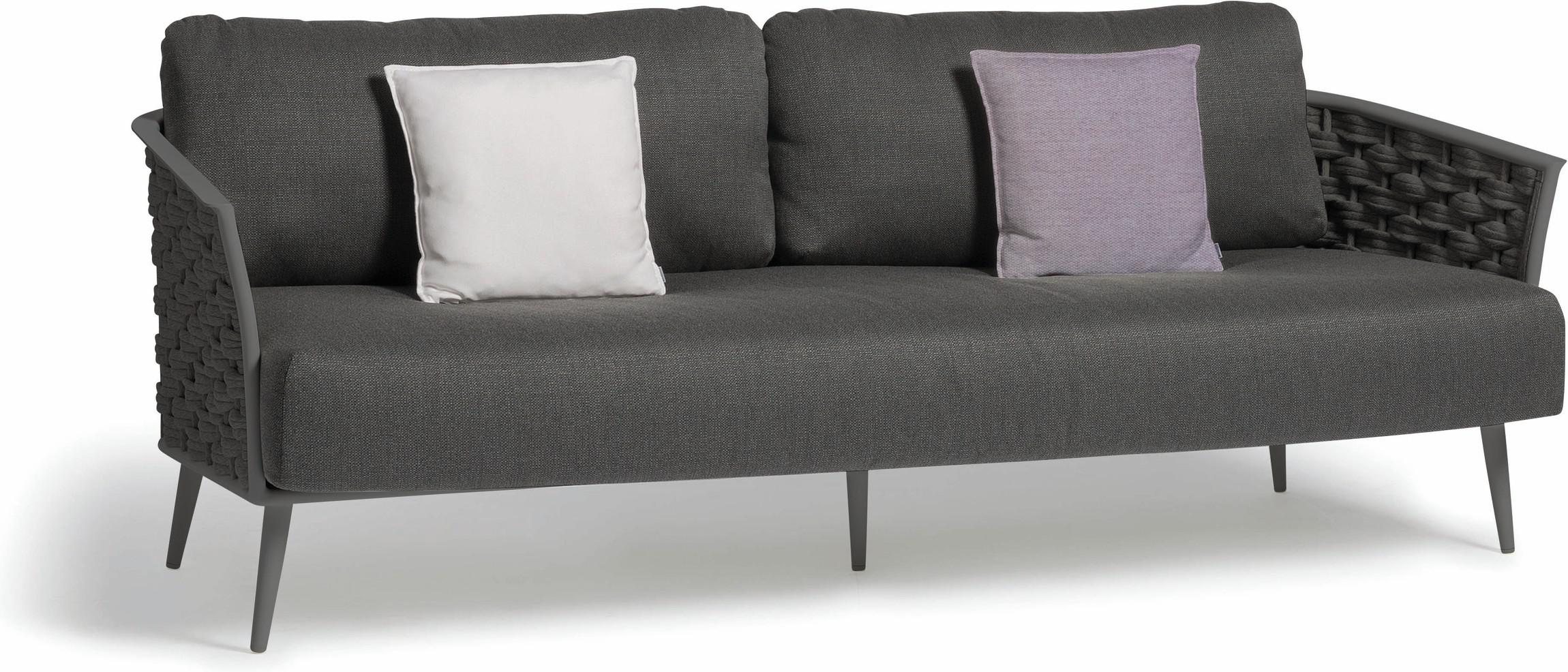 MNST333 3-х мест.ная лава веревка 45мм антрацит Manutti Cascade