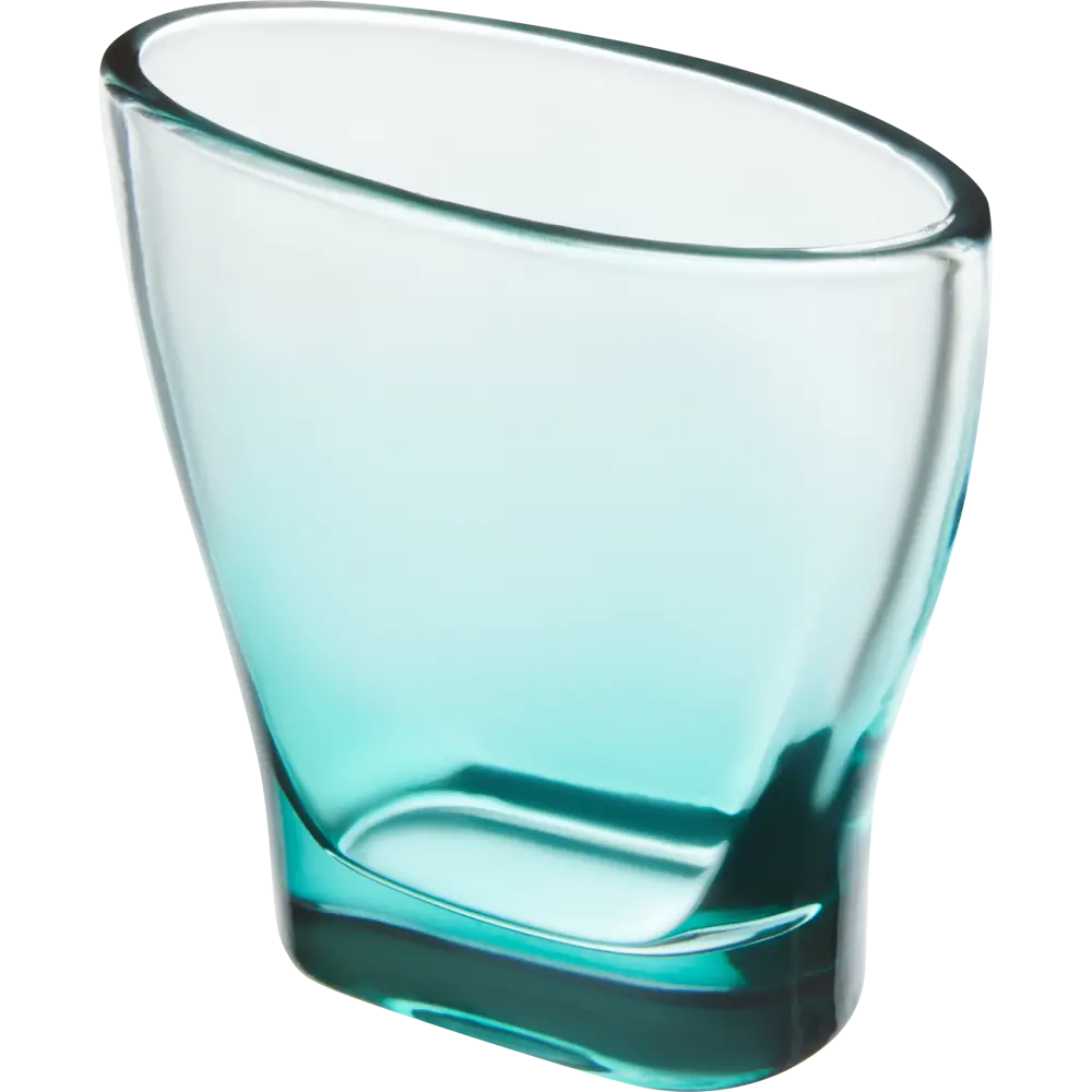 Стакан для зубных щёток Vidage Alba стекло цвет сине-зеленый STLM-2090663
