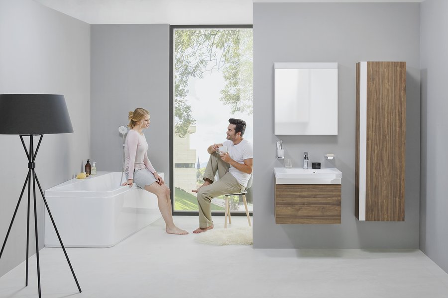 Шкаф боковой SB 10° 450 серый Ravak X000000752 - Вид №3