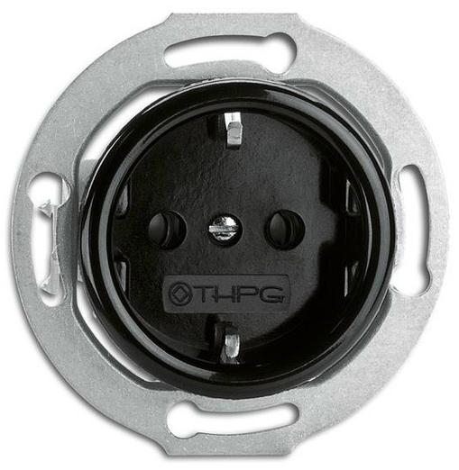 THPG Розетка одинарная бакелитовая электрическая  173038  - Вид №1
