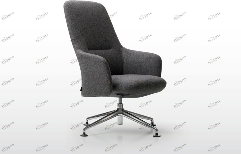 Quinti Sedute 4-спицевое кресло с высокой спинкой Level sun-id-1453048