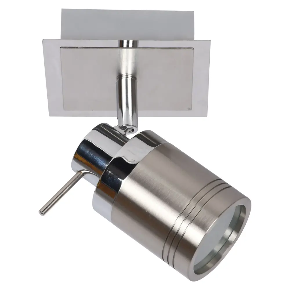 Светильник накладной Bergamo 1хGU10 IP44 цвет хром/никель Escada STLM-2093473 - Вид №2