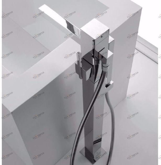 ZAZZERI Смеситель для ванны однорычажный напольный Soqquadro sun-id-1454007