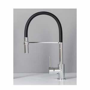 Смеситель для кухни Aquanet FF6215 черный