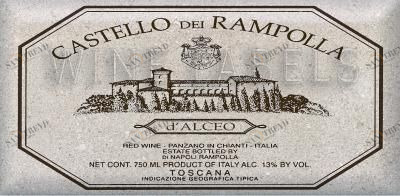 Wine labels 10х20 111.11 деколь Factoria sun-id-321013