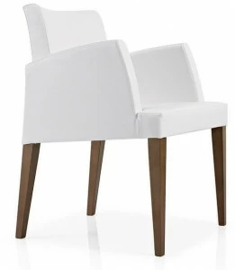 JMS Ресторанный стул из ткани с подлокотниками Cassis M 280