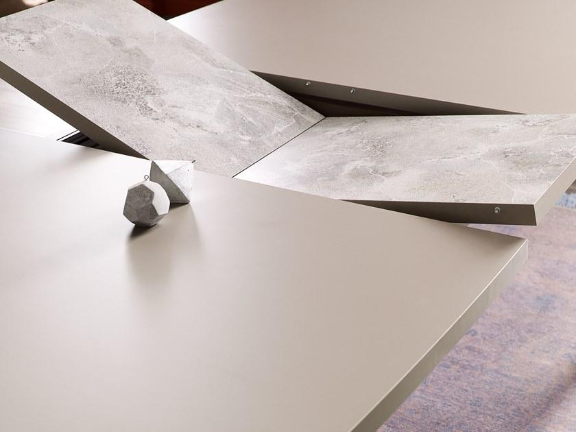 Enza Home Прямоугольный раздвижной деревянный стол Praga sun-id-1457880 - Вид №3