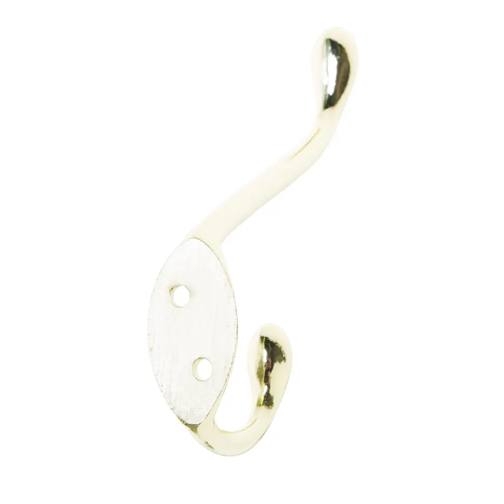 Крючок для пальто и шапки Jumbo, металл, цвет латунь LAMPLANDIA STLM-2193882 - Вид №1
