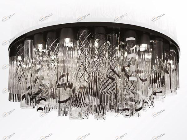 MULTIFORME Потолочный светильник ручной работы из муранского стекла Bebop Pl6550-38-1dj3