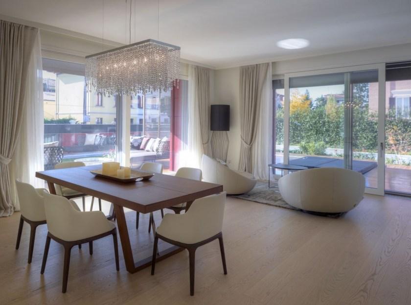 CARMINATI SERRAMENTI Копланарное французское окно из алюминия и дерева Alu 90 sun-id-1424907 - Вид №5