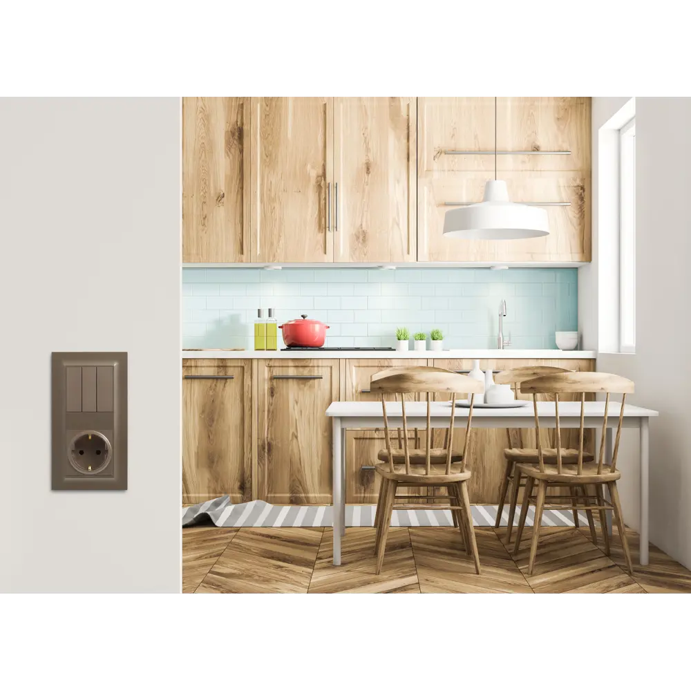 Рамка для розеток и выключателей Legrand Structura 2 поста, цвет шампань STLM-2039569 - Вид №5