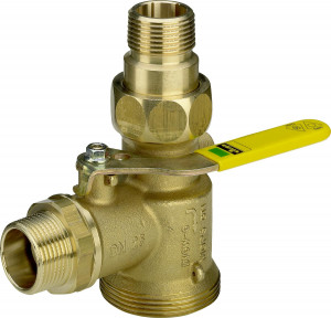 Viega Угловой шаровой кран для газового счетчика G2111.1 (525088)