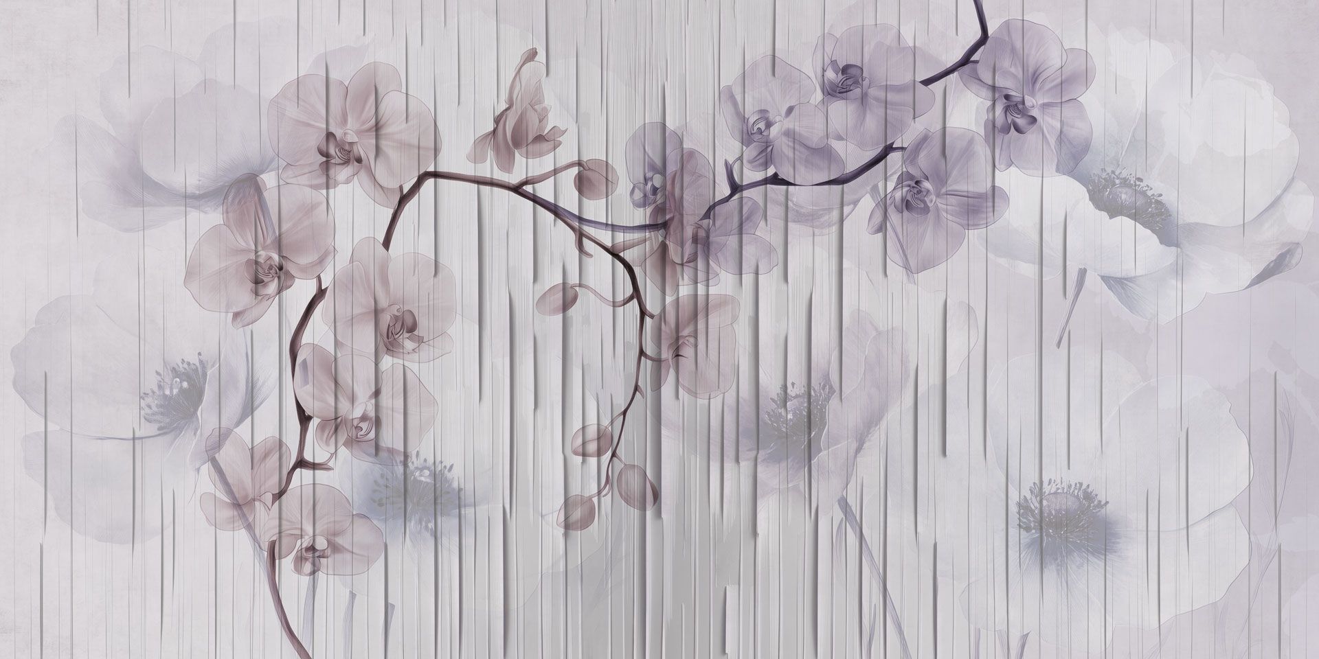 Обои с цветочными мотивами Rimura 2025 ARCH-00018146