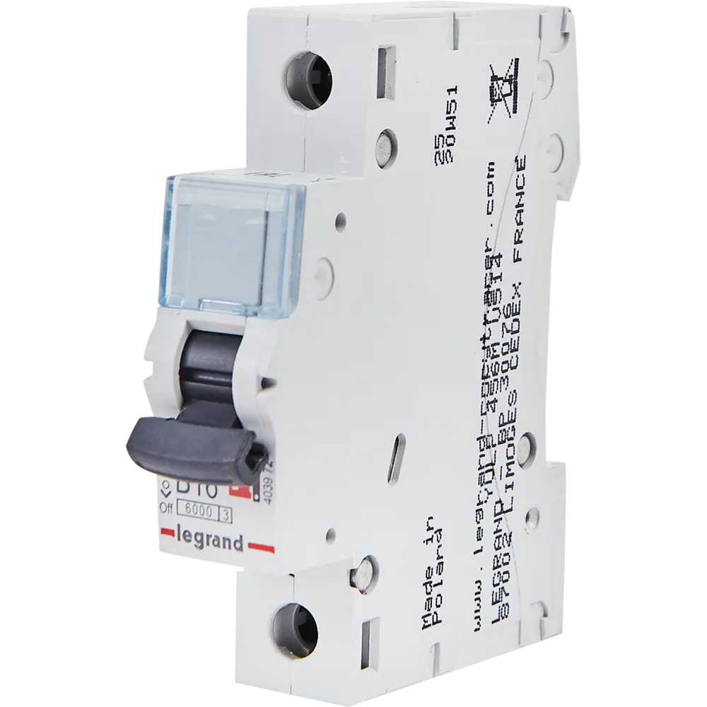 Автоматический выключатель Legrand TX3 1P B16 А 6 кА STLM-2133171