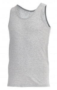 62664 Майка мужская серая  Толстовки, рубашки, футболки, тенниски  размер 44-46