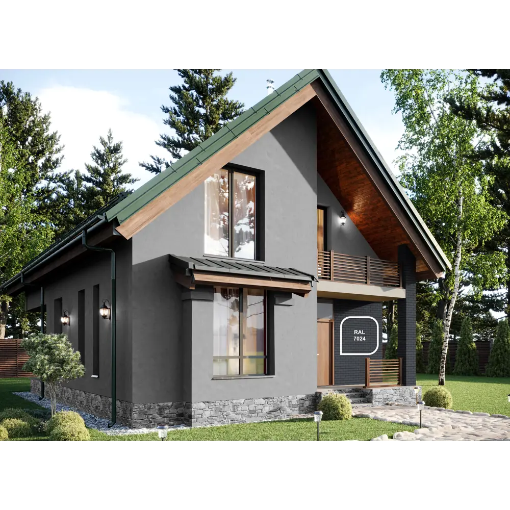 Jobi Siloxanfassad - фасадная краска с эффектом декоративной штукатурки 87003755 STLM-1531370 - Вид №10