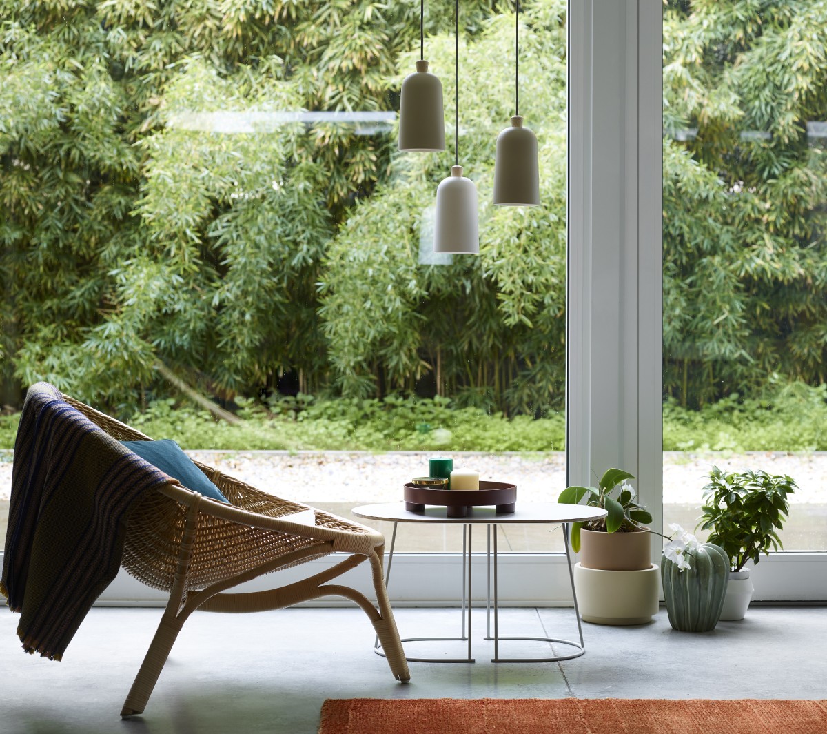 Ex.T Fuse Small Подвесной светильник коралл с серой проволокой EXFUSEP/CO - Вид №3