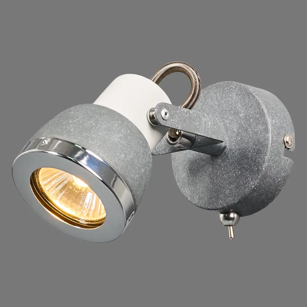 Спот GLOBO 57000-1 GU10 1x50W серый Santreyd STLM-2052672 - Вид №2