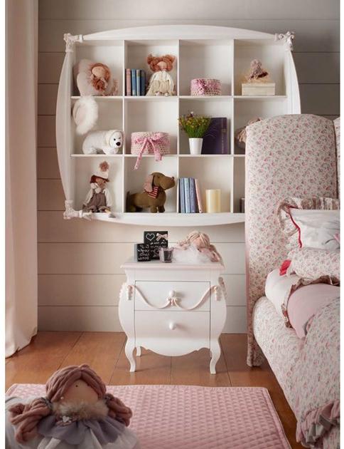 VOLPI Открытый книжный шкаф Sogni & amore 2894 - Вид №1