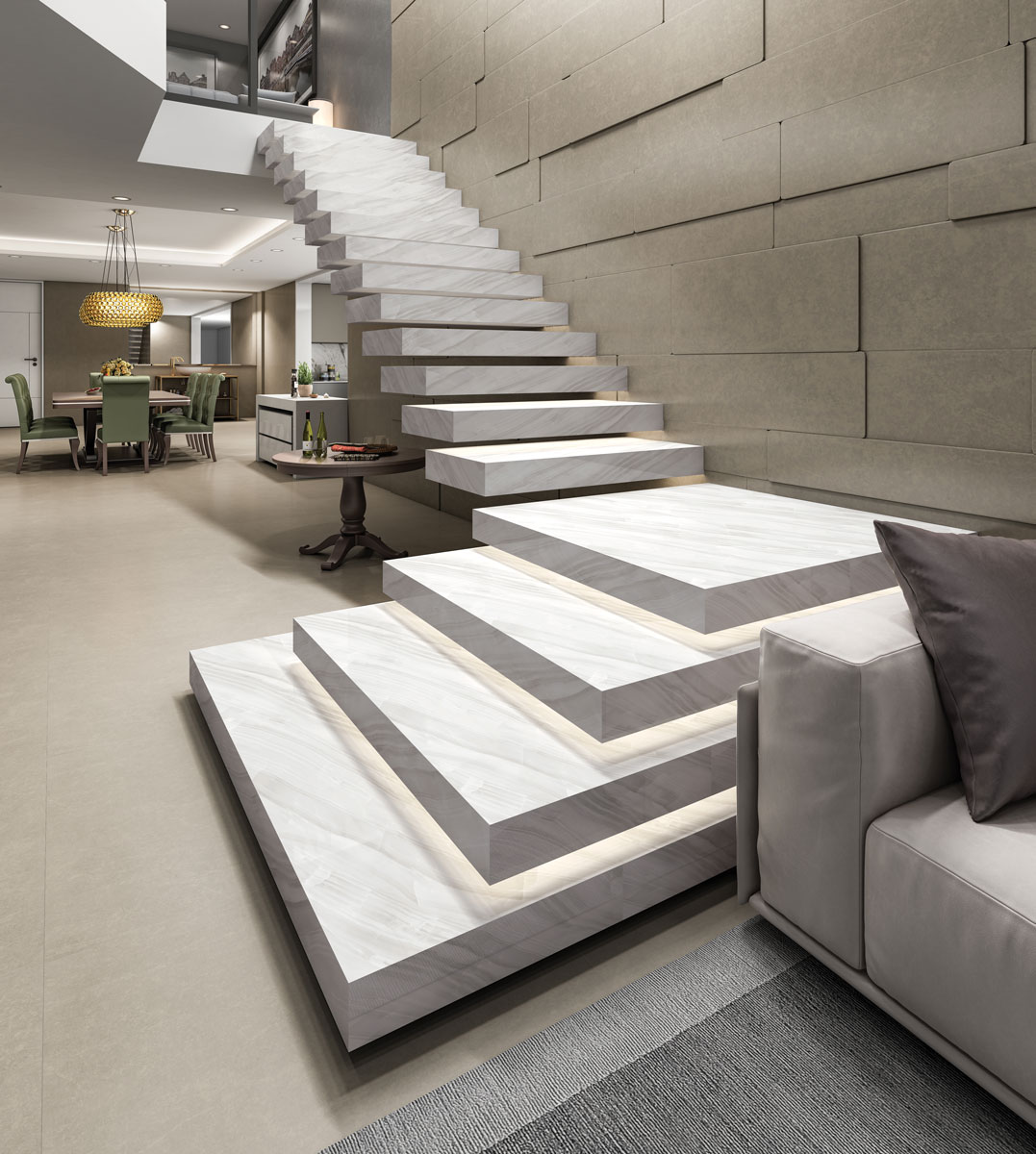 Бесконечная элегантность: керамический слэб STAROTECH STP-ST156 INCOLOR Double Polished - Вид №2