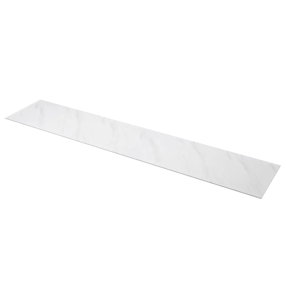 Столешница Неаполитано 120x80x2 см искусственный камень цвет белый Santreyd STLM-2159718 - Вид №5