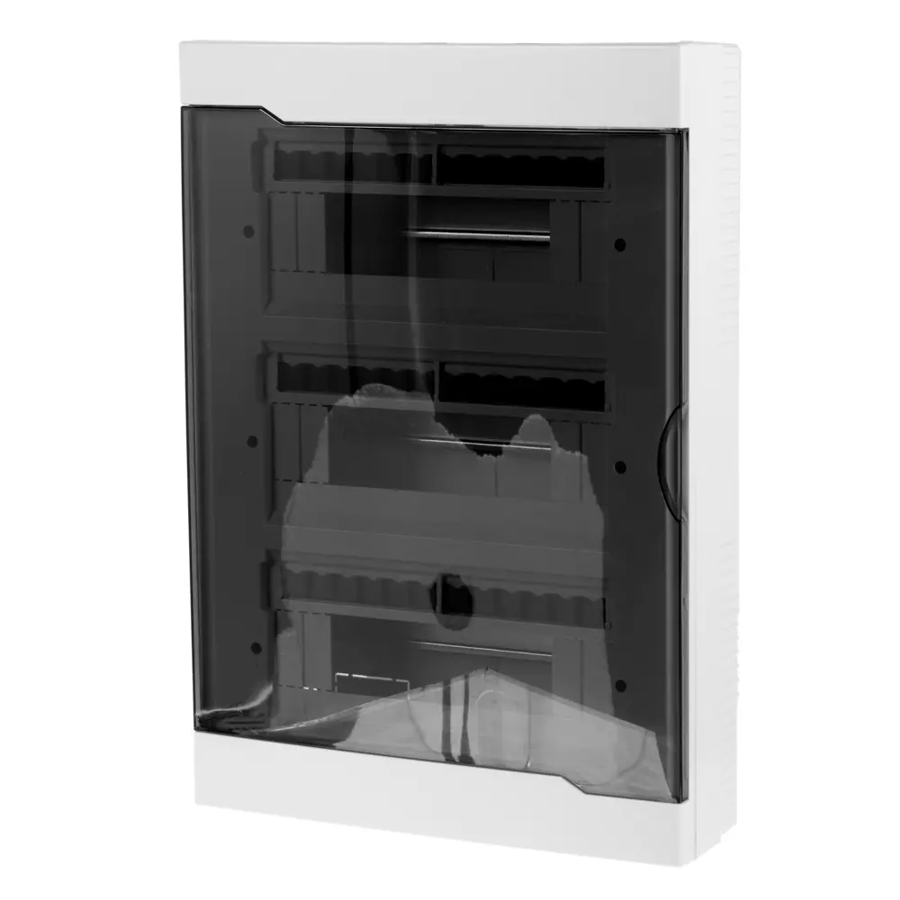 Щит распределительный навесной Лезард Luxray ЩРН-П-36 3x12 модулей IP40 пластик LEZARD STLM-2158691