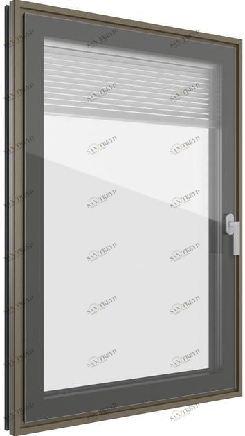 FINSTRAL Алюминиевые окна и форрес со встроенными жалюзи Fin-project sun-id-1451115