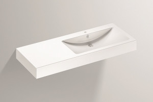 4289200000 Умывальник, wt.gr1250h.r, белая, proshield Alape серия GR