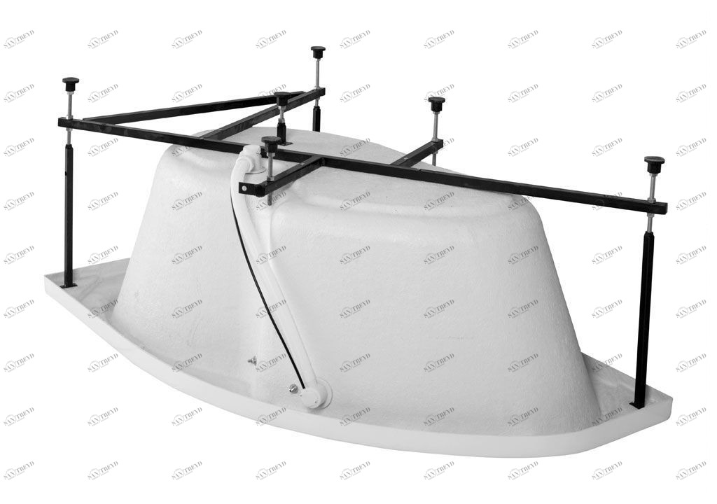 Каркас сварной для акриловой ванны Aquanet Capri 170x110 R 00155684