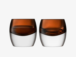 Набор стаканов из дутого стекла - 230 мл