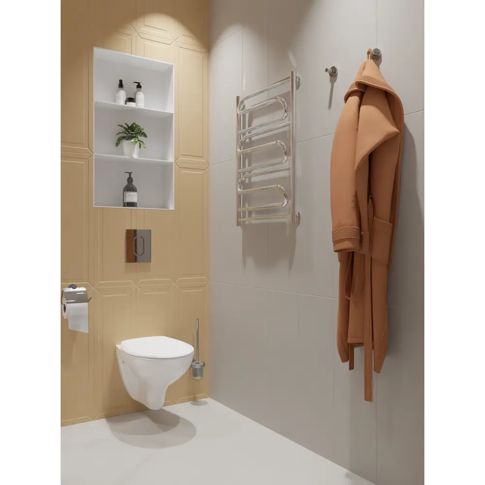 Плитка настенная Керамин Сонет 7 75x25 см 1.69 м² цвет серый STLM-2144665 - Вид №7