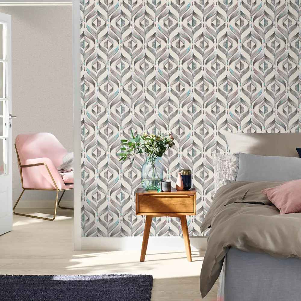 Обои флизелиновые Erismann Fusion серые 1.06 м 60114-07 STLM-2034194 - Вид №2