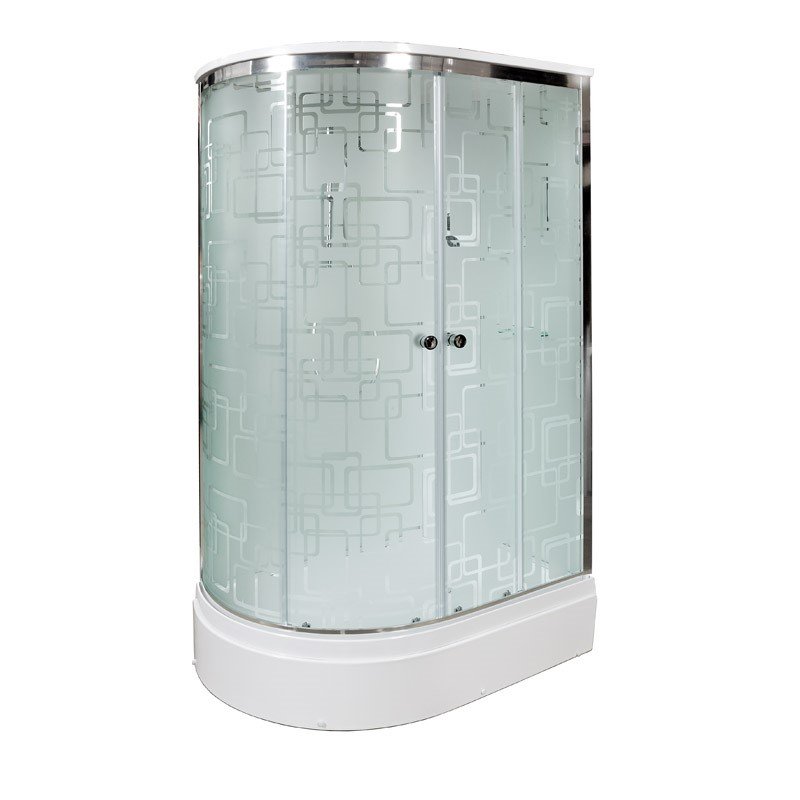 L 902 L N с гидромассажем Душевая кабина DETO Серия L ЕМ2712R с гм. и эл. - Вид №16