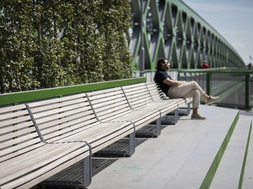 mmcité1 Модульная деревянная скамья Portiqoa sun-id-1482572 - Вид №3