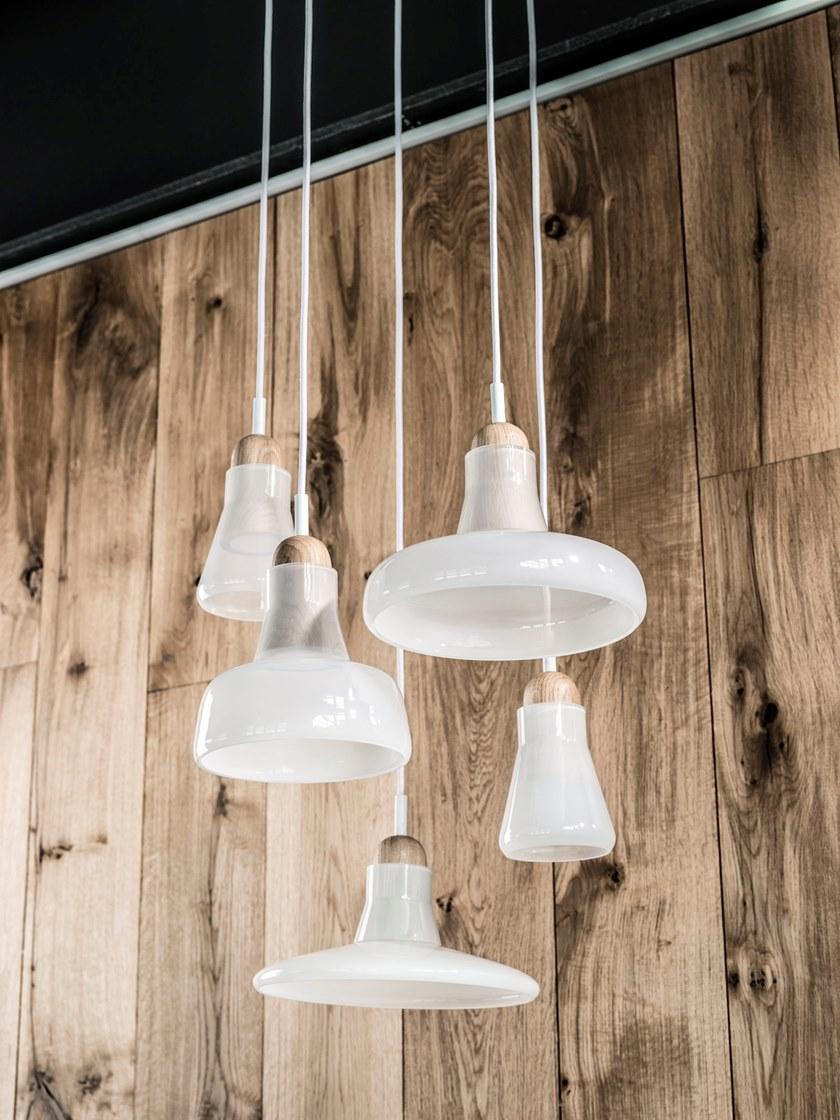 BROKIS Подвесной светильник из дутого стекла с диммером Shadows Pc894-95-96-97 - Вид №17