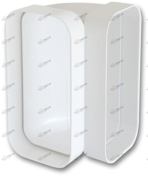 First Corporation Вертикальный изгиб в абс для прямоугольной трубы La ventilazione Ccv157b