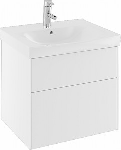 42560 IFO Sense тумба для умывальника с двумя ящиками, W = 900 мм, W1 = 922 мм, шпон черного дуба