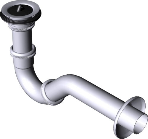 Канализационная арматура  Сифоны для умывальников и биде  Трапы для биде VIEGA 440 152 Модель 5535.4 Santreyd  - Вид №3