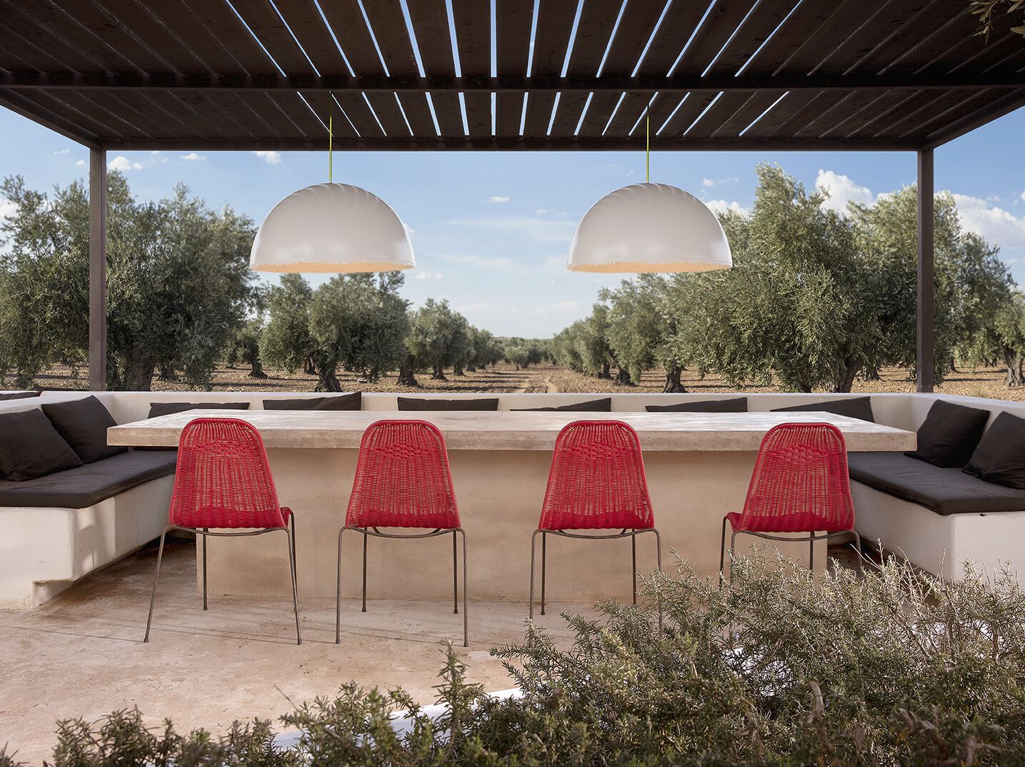 Подвесной светильник из стекловолокна Karman планктон ARCH-00088414