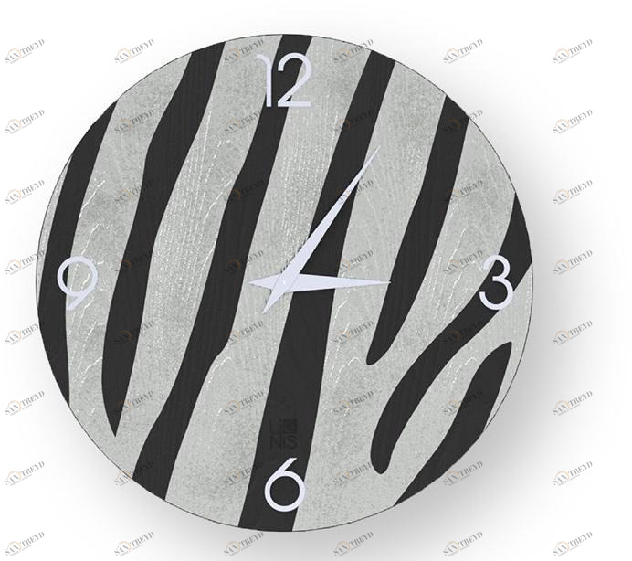 LIGNIS® Настенные часы из инкрустированного дерева Dolcevita animalier 10.013 / 10.091