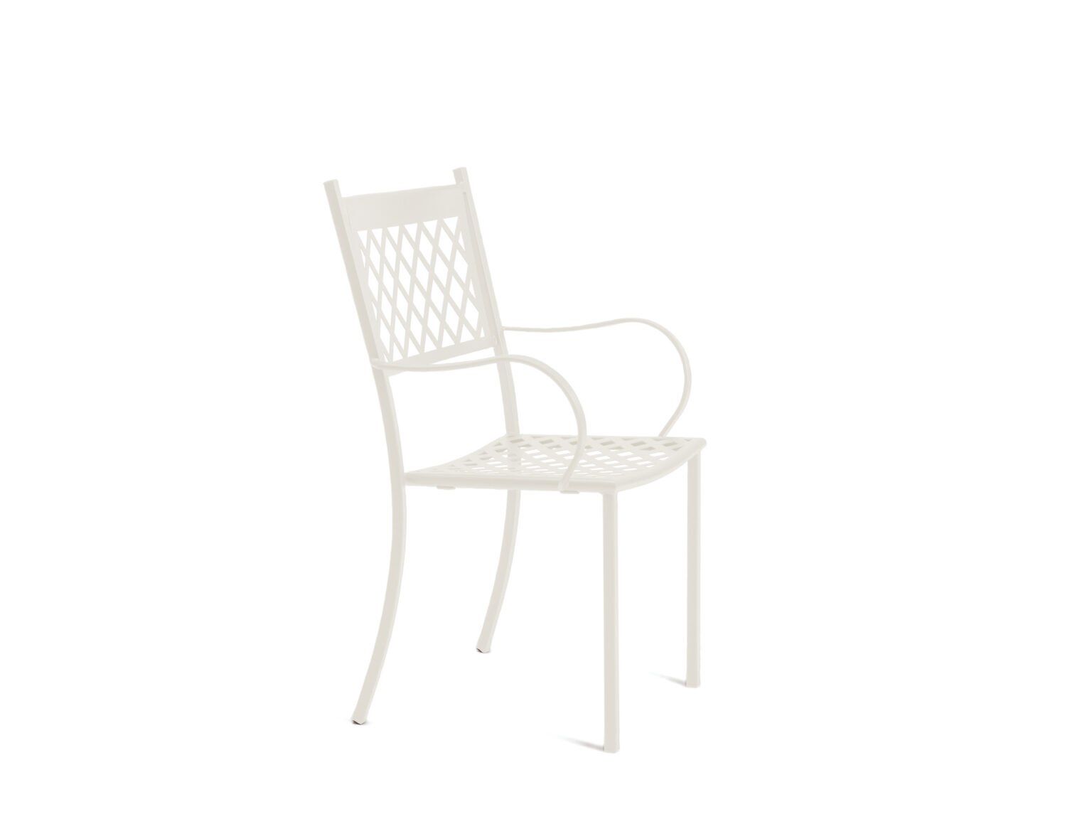 Металлический штабелируемый садовый стул с подлокотниками Vermobil ARCH-00050313 - Вид №6