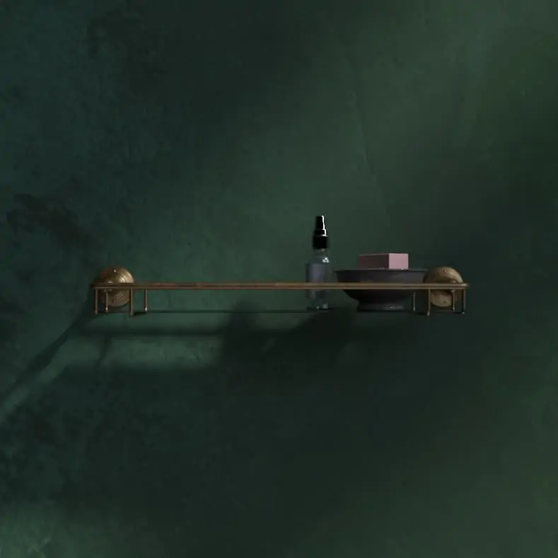 The Empire Collection аксессуары и фурнитура The Empire Glass Gallery Shelf Catchpoleandrye 