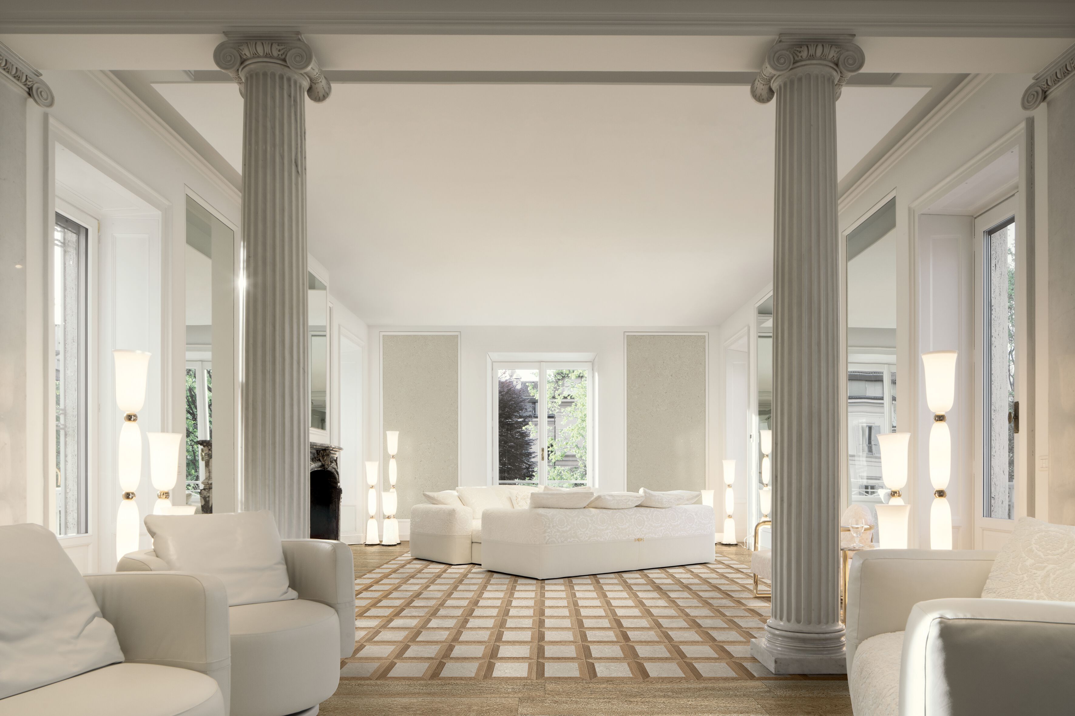 Пол / керамогранит Versace Ceramics V Stone ARCH-00025946