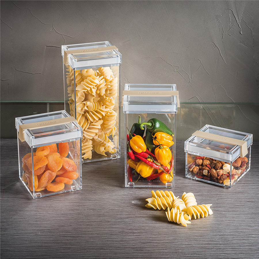 Контейнер с крышкой Click&Fresh L белый Guzzini 16920211 - Вид №3