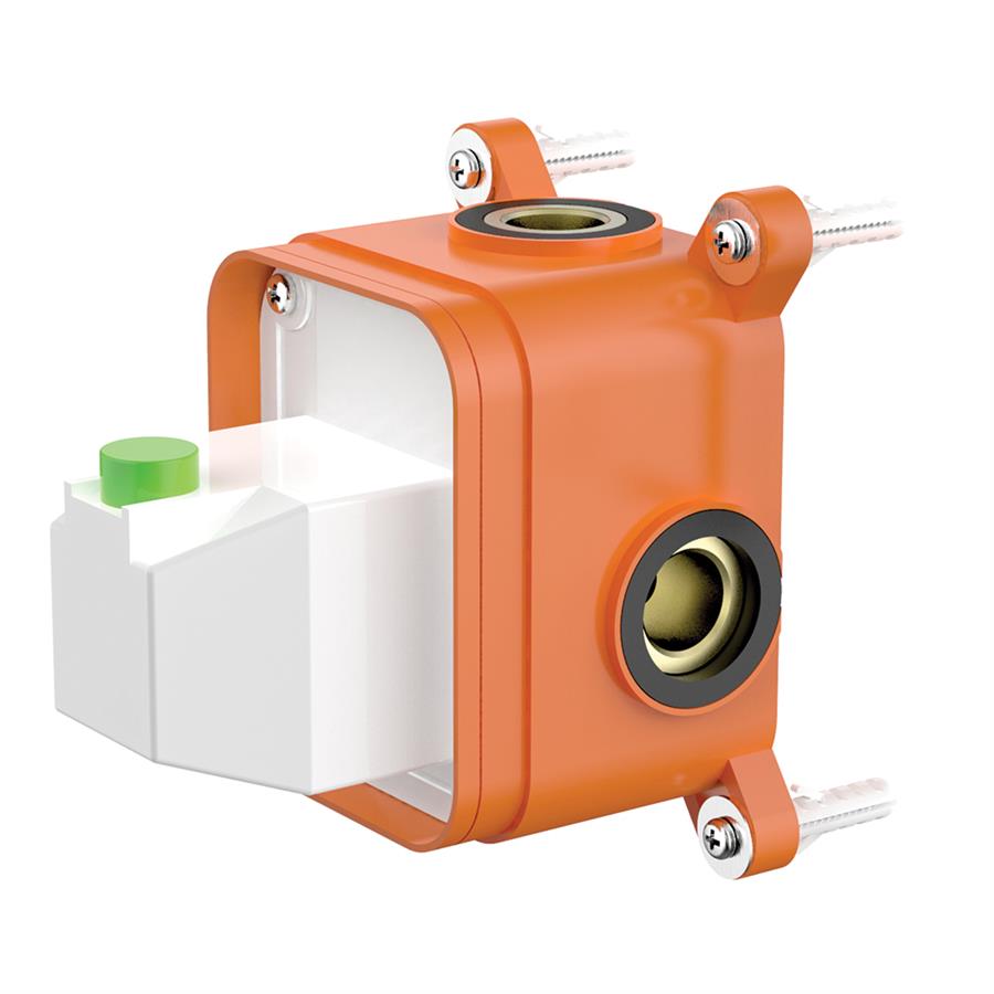 BB75037107 Bienbanyo Water Flowbox Square Скрытый смеситель для душа 1F - Скрытая часть 