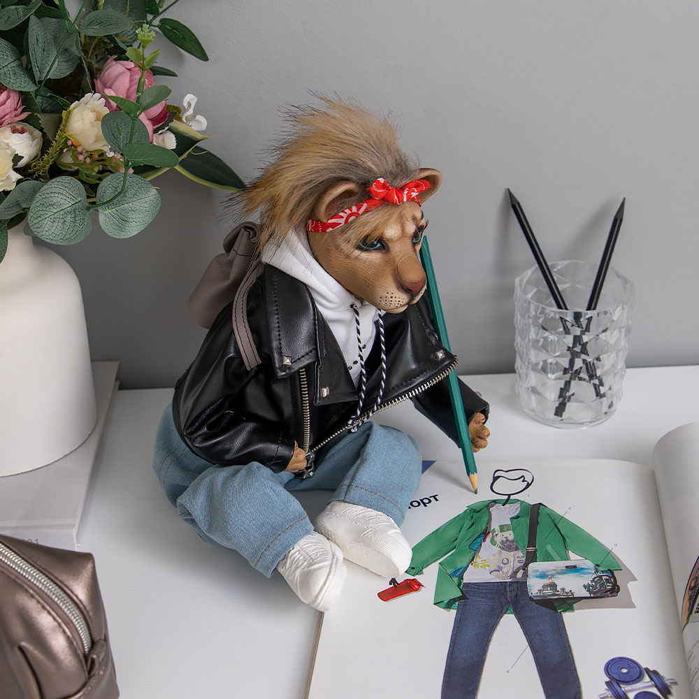 76140 Коллекционная кукла Львица Викки BOGACHO 4656756150788 - Вид №4